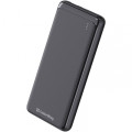 ColorWay Батарея універсальна ColorWay 10 000 mAh Slim (USB QC3.0 + USB-C Power Delivery 18W) Black (CW-PB100LPG3BK-PD)