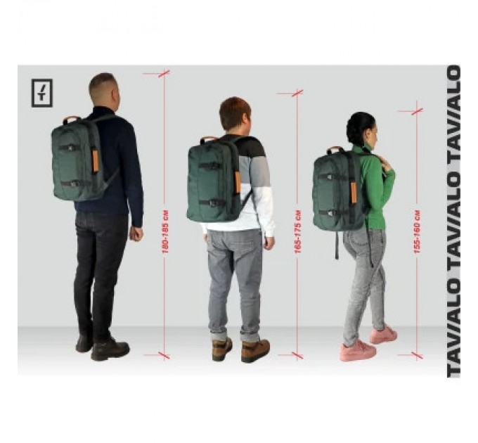 Tavialo Рюкзак для ноутбука Tavialo 15.6" CityLife TC24 green, 24л (TC24-124GN)