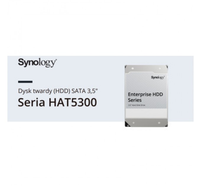 Synology Жорсткий диск для сервера Synology 3.5" 4TБ SATA 7200 (HAT5300-4T)
