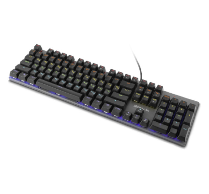 REAL-EL Клавіатура REAL-EL M 13 USB Grey (EL123100045)