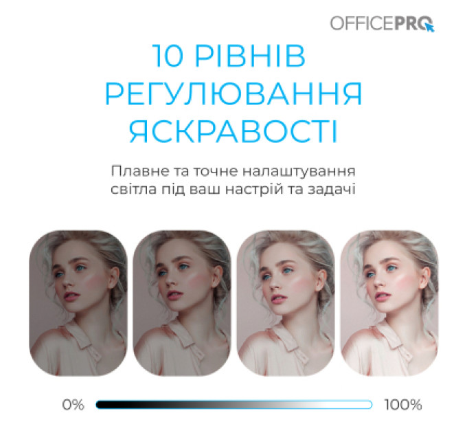 OfficePro Настільна лампа OfficePro на монітор SL380B (SL380B)