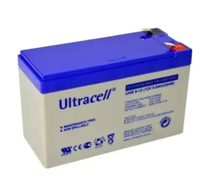 Ultracell Батарея до ДБЖ Ultracell UHR9-12 12V-9Ah (UHR9-12)