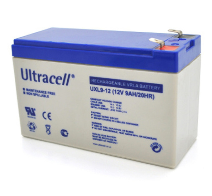 Ultracell Батарея до ДБЖ Ultracell 12V-9Ah, AGM (UL9-12)