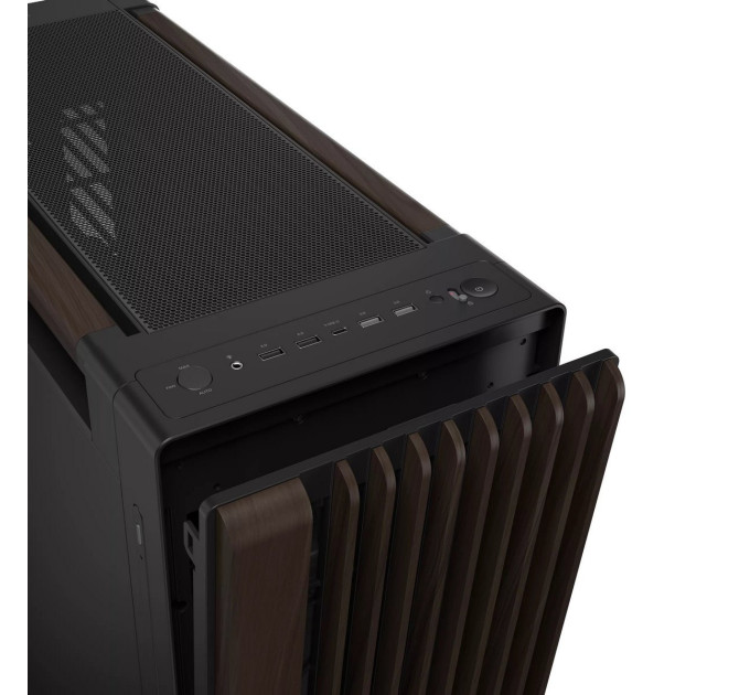 ASUS Корпус Asus ProArt PA602 Walnut Wood Metal Panel Modern Black (90DC00J0-B09040)
