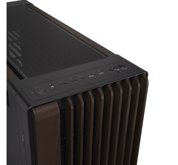 ASUS Корпус Asus ProArt PA602 Walnut Wood Metal Panel Modern Black (90DC00J0-B09040)