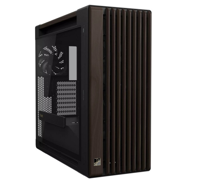 ASUS Корпус Asus ProArt PA602 Walnut Wood Tempered Glass Modern Black (90DC00J0-B09030)