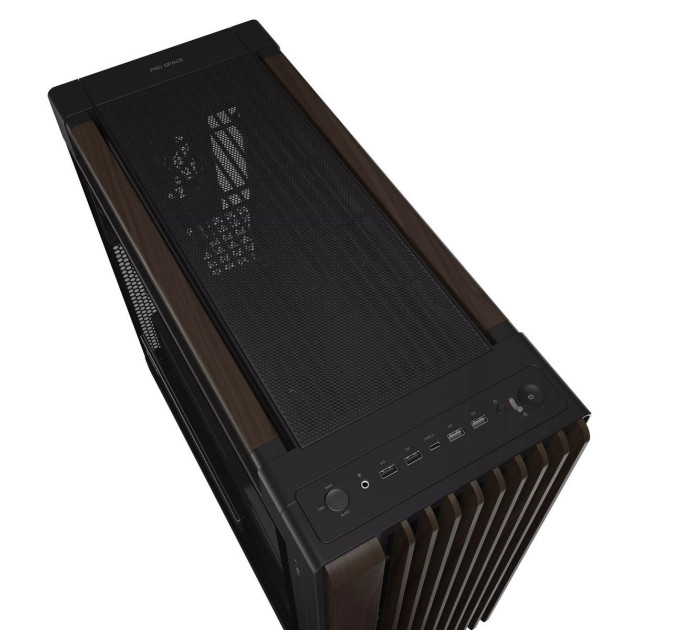 ASUS Корпус Asus ProArt PA602 Walnut Wood Tempered Glass Modern Black (90DC00J0-B09030)