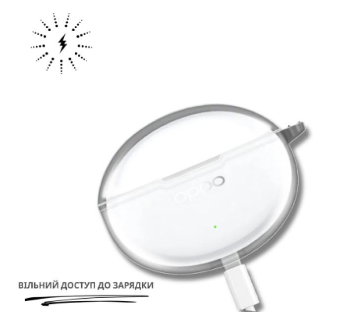 BeCover Чохол для навушників BeCover для OPPO Enco Air4 Pro (ETEA1) Transparent (714836)