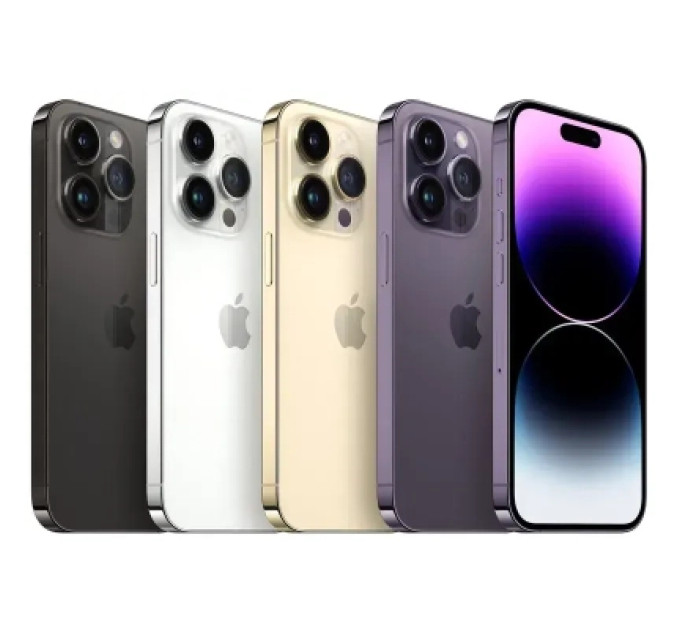 Apple Мобільний телефон Apple iPhone 14 Pro 128Gb Space Black (REF B) BREEZY (2BMPXV3)