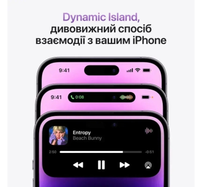 Apple Мобільний телефон Apple iPhone 14 Pro 256Gb Space Black eSim (REF B) BREEZY (2BMQ0N3)
