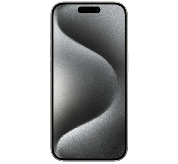 Apple Мобільний телефон Apple iPhone 15 Pro 128Gb White Titanium (REF A) BREEZY (2AMTUW3)
