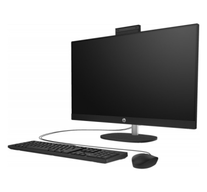 HP Комп'ютер HP 27-cr1005ua AiO / Ultra7 155U, 16, 512, WiFi, Cam, K&M (D3MU2EA)