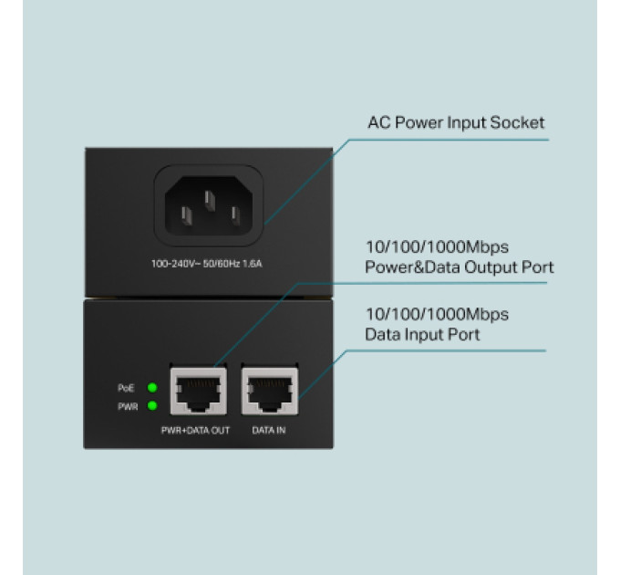 TP-Link Адаптер PoE TP-Link POE170S