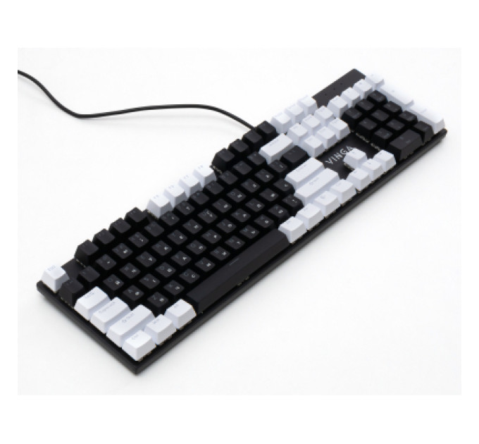 Vinga Клавіатура Vinga KBGM-095 LED Orange Switch USB White/Black (KBGM-095Y White/Black)