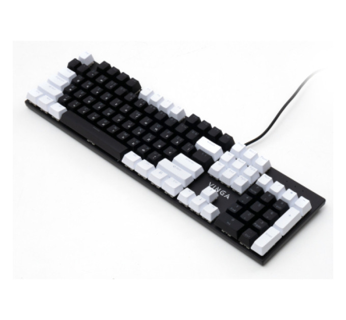 Vinga Клавіатура Vinga KBGM-095 LED Orange Switch USB White/Black (KBGM-095Y White/Black)