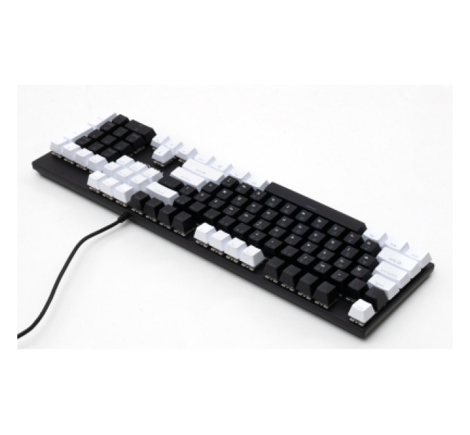 Vinga Клавіатура Vinga KBGM-095 LED Brown Switch USB White/Black (KBGM-095BR White/Black)