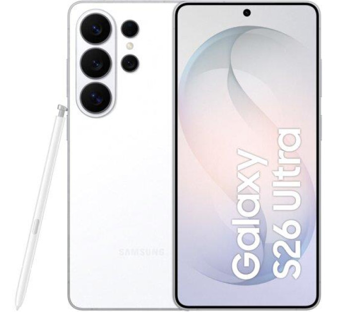 Samsung Смартфон Samsung Galaxy S26 Ultra 12/256GB White (SM-S948BZWDEUC)