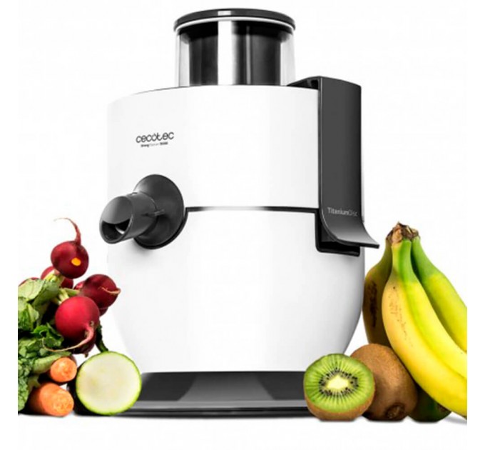 Соковижималка Cecotec Strong Titanium 19000 CCTC-04080 (8435484040808)
