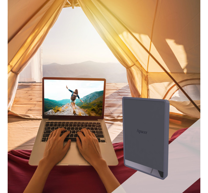 Apacer Накопичувач зовнішній SSD USB 512GB Apacer AS724 Cream (AP512GAS724C-1)