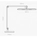 Yeelight Настільна лампа Yeelight LED Light Reducing Smart Desk Lamp V1 Apple Homekit (YLTD08YL)