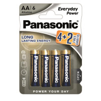 Батарейка Panasonic AA Everyday Power * 6 (LR6REE/6B2F)