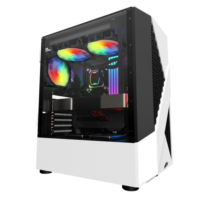 1stPlayer Корпус 1stPlayer F3-A-WH-4F1-PS-600FK-EU White 600W