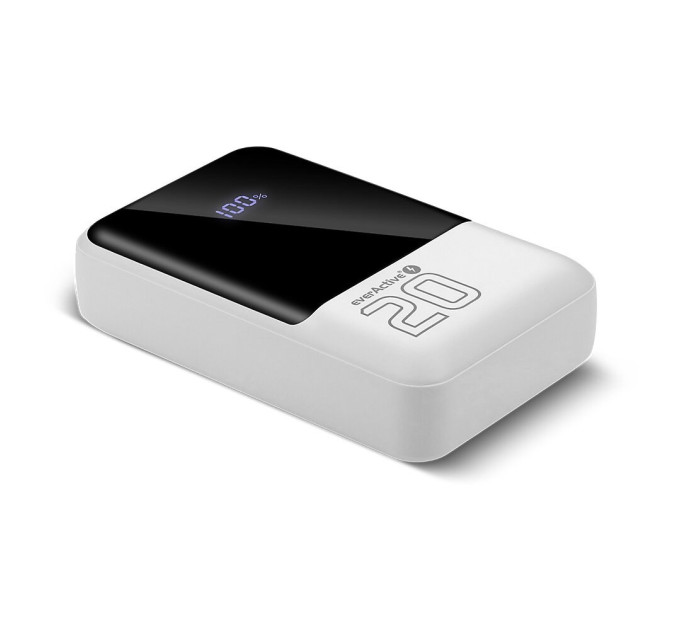 everActive Універсальна мобільна батарея everActive EB-20Q 20000mAh White