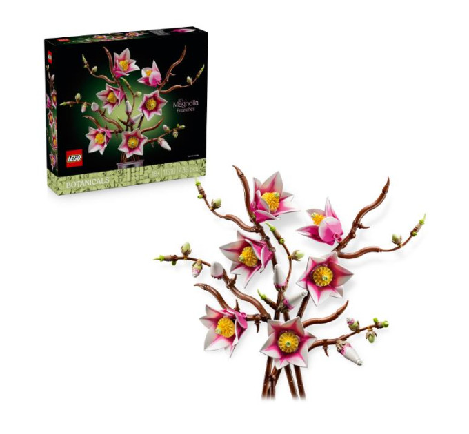 LEGO Конструктор LEGO Botanicals Magnolia Branches (11510)