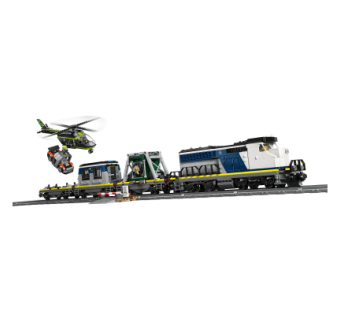 LEGO Конструктор LEGO City Пограбування поліцейського поїзда (60508)