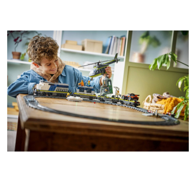 LEGO Конструктор LEGO City Пограбування поліцейського поїзда (60508)
