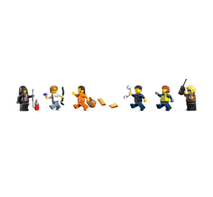 LEGO Конструктор LEGO City Пограбування поліцейського поїзда (60508)