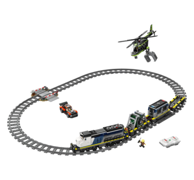 LEGO Конструктор LEGO City Пограбування поліцейського поїзда (60508)