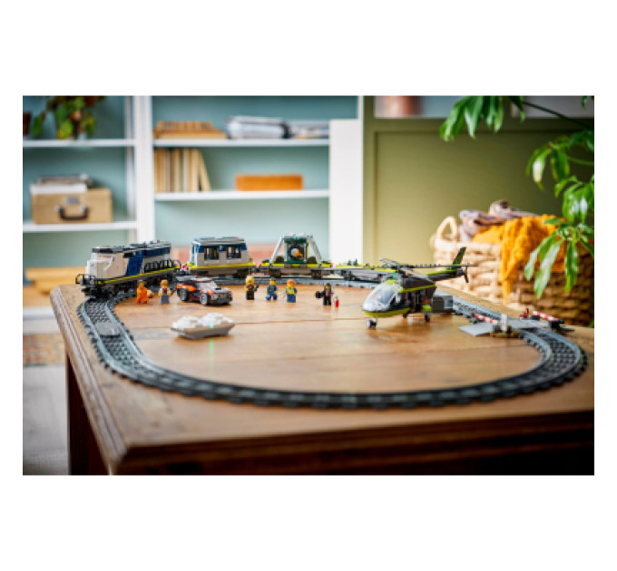 LEGO Конструктор LEGO City Пограбування поліцейського поїзда (60508)