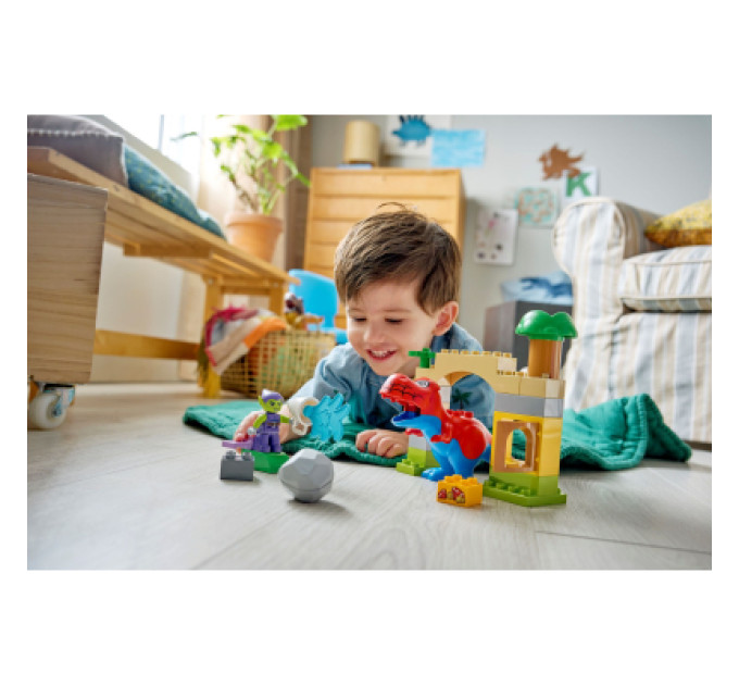 LEGO Конструктор LEGO DUPLO Marvel Динозавр Spidey-Rex проти Зеленого Гобліна (10463)