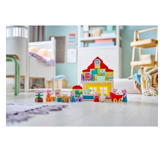 LEGO Конструктор LEGO DUPLO Peppa Pig Сімейний будинок (10467)