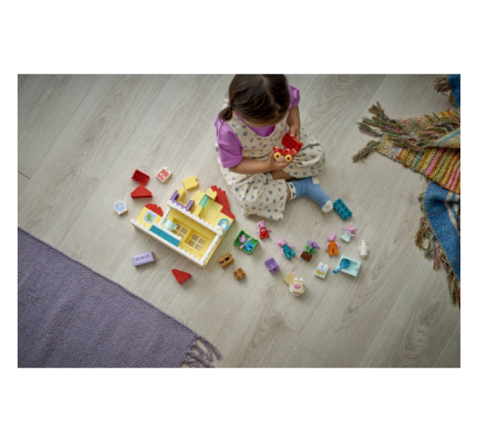 LEGO Конструктор LEGO DUPLO Peppa Pig Сімейний будинок (10467)