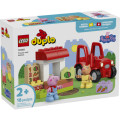 LEGO Конструктор LEGO DUPLO Peppa Pig Трактор і ринок (10468)