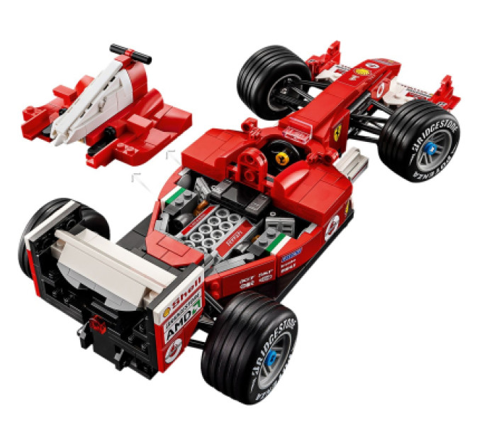 LEGO Конструктор LEGO Icons Ferrari F2004 and Michael Schumacher (11375)
