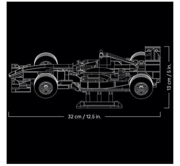 LEGO Конструктор LEGO Icons Ferrari F2004 and Michael Schumacher (11375)