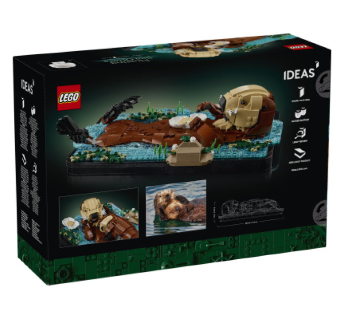 LEGO Конструктор LEGO Ideas Пливучі морські видри (21366)