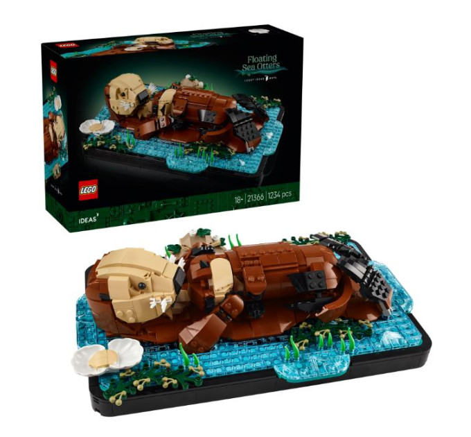 LEGO Конструктор LEGO Ideas Пливучі морські видри (21366)