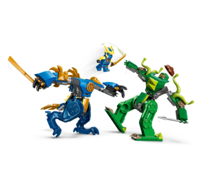 LEGO Конструктор LEGO Ninjago Битва робота дракона Джея (71853)