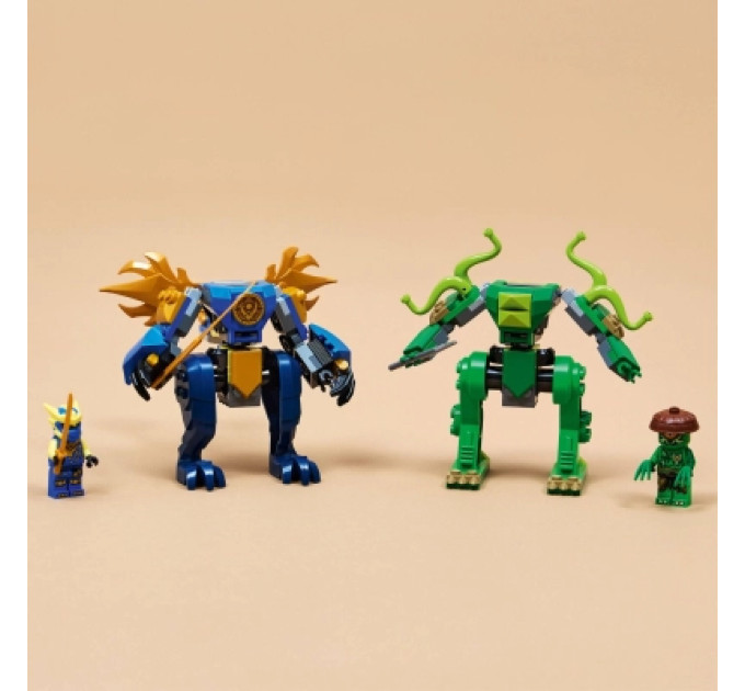 LEGO Конструктор LEGO Ninjago Битва робота дракона Джея (71853)