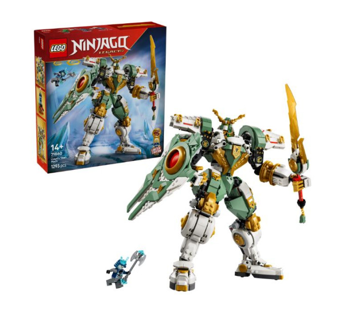 LEGO Конструктор LEGO Ninjago Робот-титан Ллойда до 15-річчя (71860)