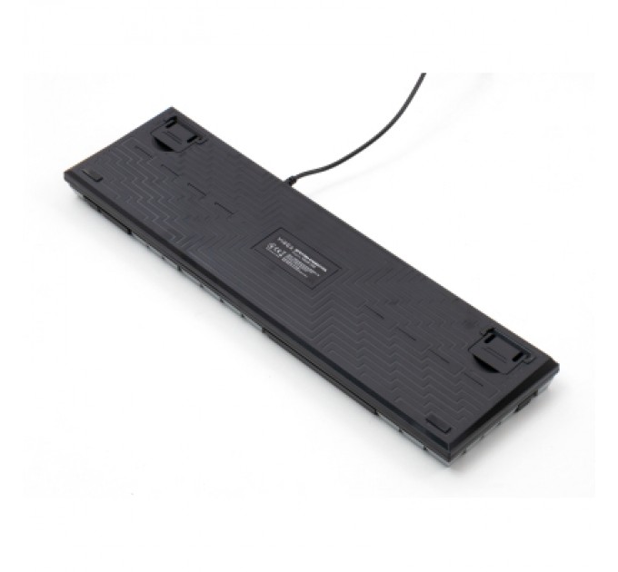 Клавіатура Vinga KBGM-090 LED Blue Switch USB Grey/Black (KBGM-090BL Grey/Black)