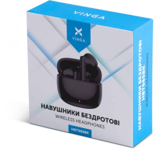 Навушники Vinga HBT065 Bluetooth Black (HBT065BK)