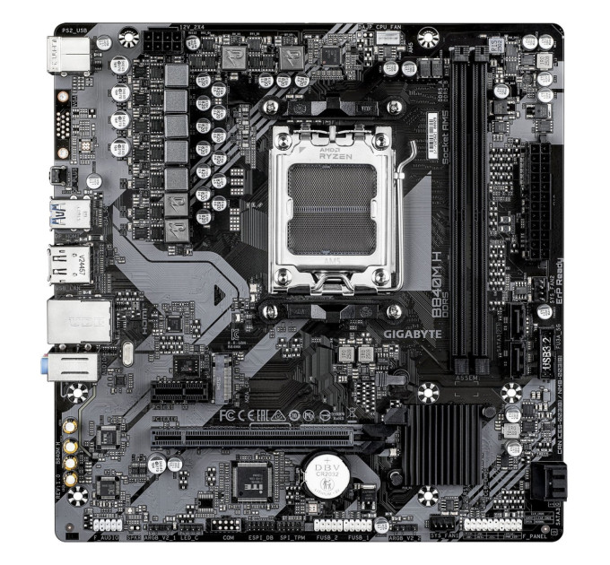 GIGABYTE Материнська плата Gigabyte B840M H Socket AM5