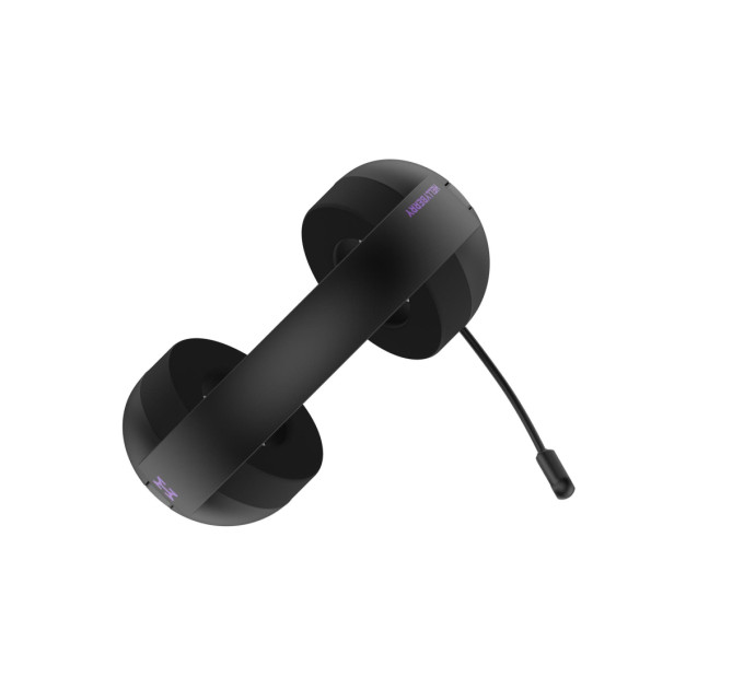 Hator Bluetooth-гарнiтура Hator Hellyberry HH30 Pro Wireless Black/Violet (HH30_PRO_wireless_BV)