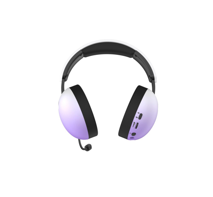 Hator Bluetooth-гарнiтура Hator Hellyberry HH30 Pro Wireless White/Violet (HH30_PRO_wireless_WV)