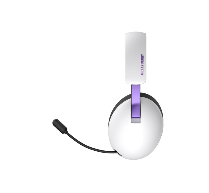 Hator Bluetooth-гарнiтура Hator Hellyberry HH30 Wireless White/Violet (HH30_wireless_WV)